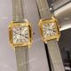 Copy Cartier Santos Dumont Couple watches Yellow Gold Quartz (5)_th.jpg